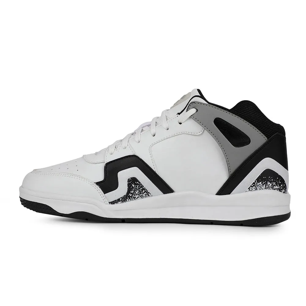 Leap7x Casual White Sneakers For Mens PRESTON By Liberty Energy Transfer