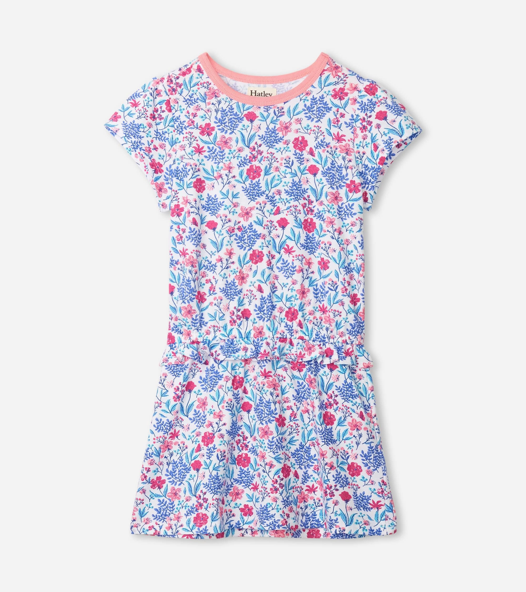 Hatley Ruffle Waist Dress - Wild Flowers Wild
