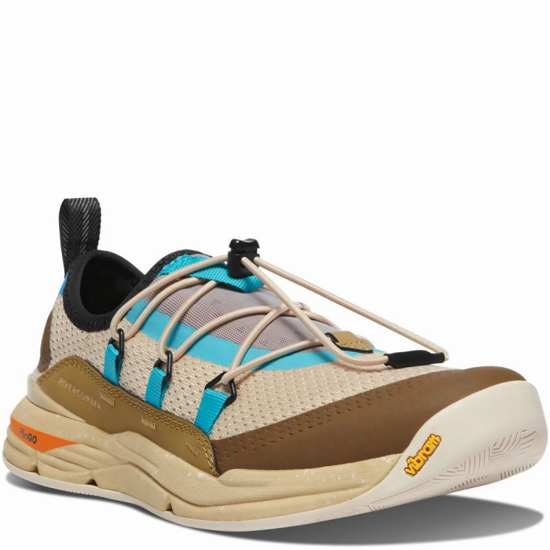 Cyber Core temperature regulation Danner Women's Rivercomber 3" - Sand/Bluebird