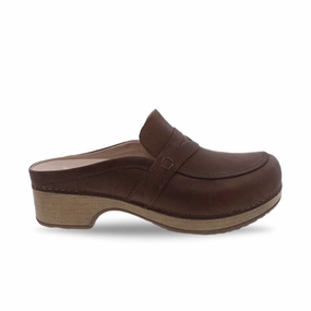 Dansko Women's Bel - Brown Oiled Pull Up PreShrunkFabric