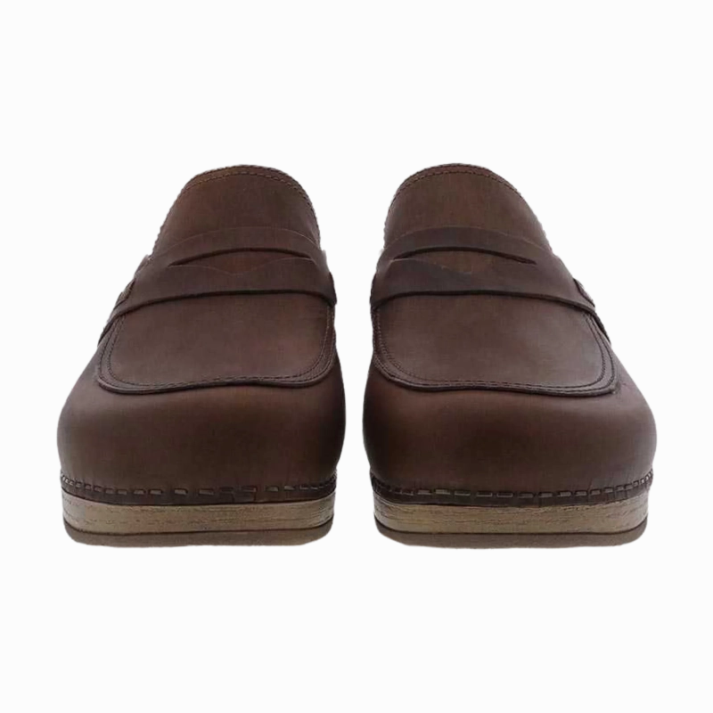 Dansko Women's Bel - Brown Oiled Pull Up EcoFriendlyTextile