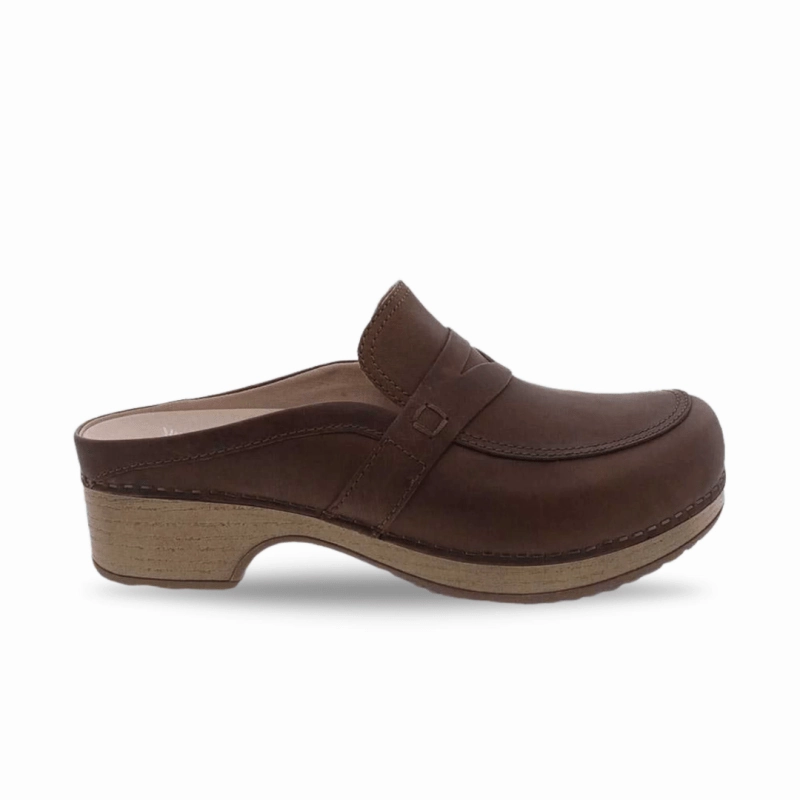 Dansko Women's Bel - Brown Oiled Pull Up PreShrunkFabric