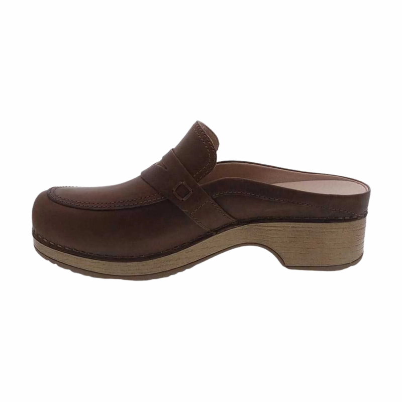 Dansko Women's Bel - Brown Oiled Pull Up FlexSeamTechnology