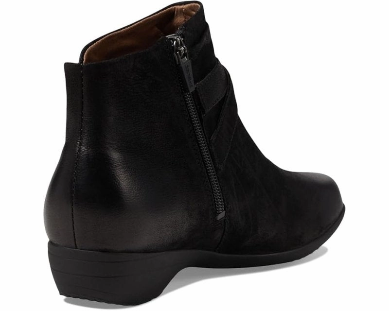 Fresh Glow Dansko Women's Faithe - Black Burnished Nubuck