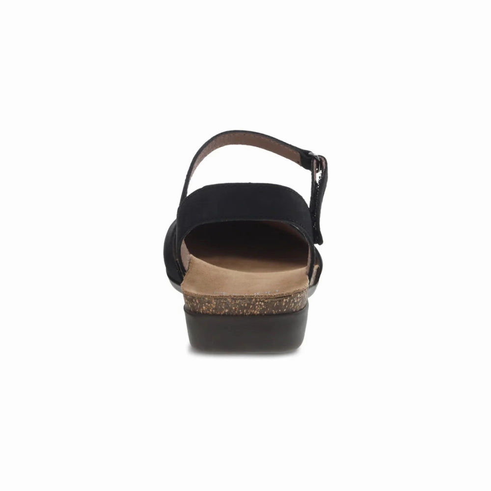 Dansko Women's Rowan - Black Nubuck Casual Vibe