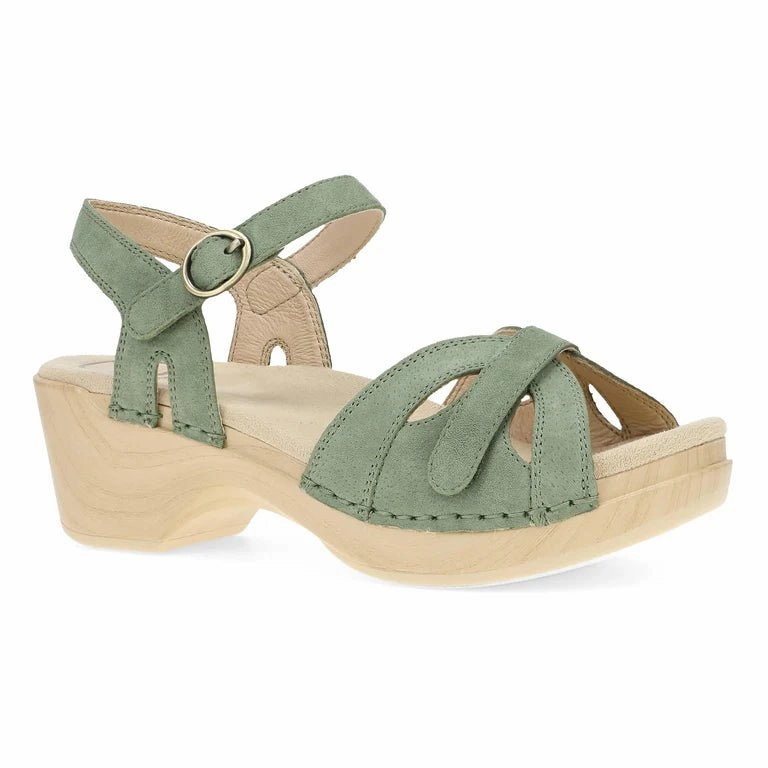 Pearl Tone Champion Glow Dansko Women's Season - Sage Suede