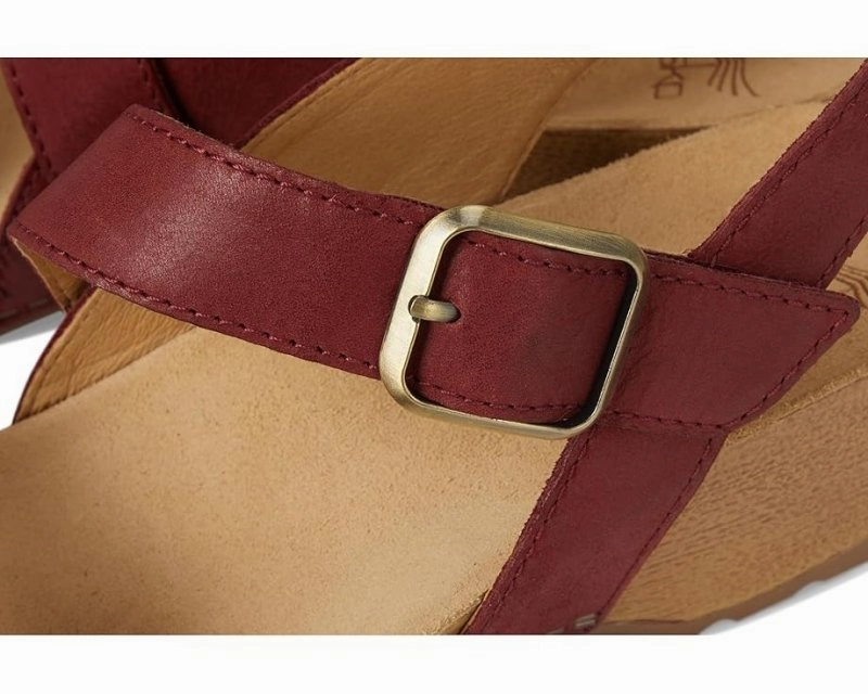 Comfortable Jacket Relaxed Fit Dansko Women's Trinity - Cayenne Burnished Nubuck