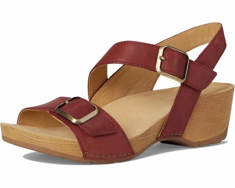 Trendy Fashion Dansko Women's Trinity - Cayenne Burnished Nubuck