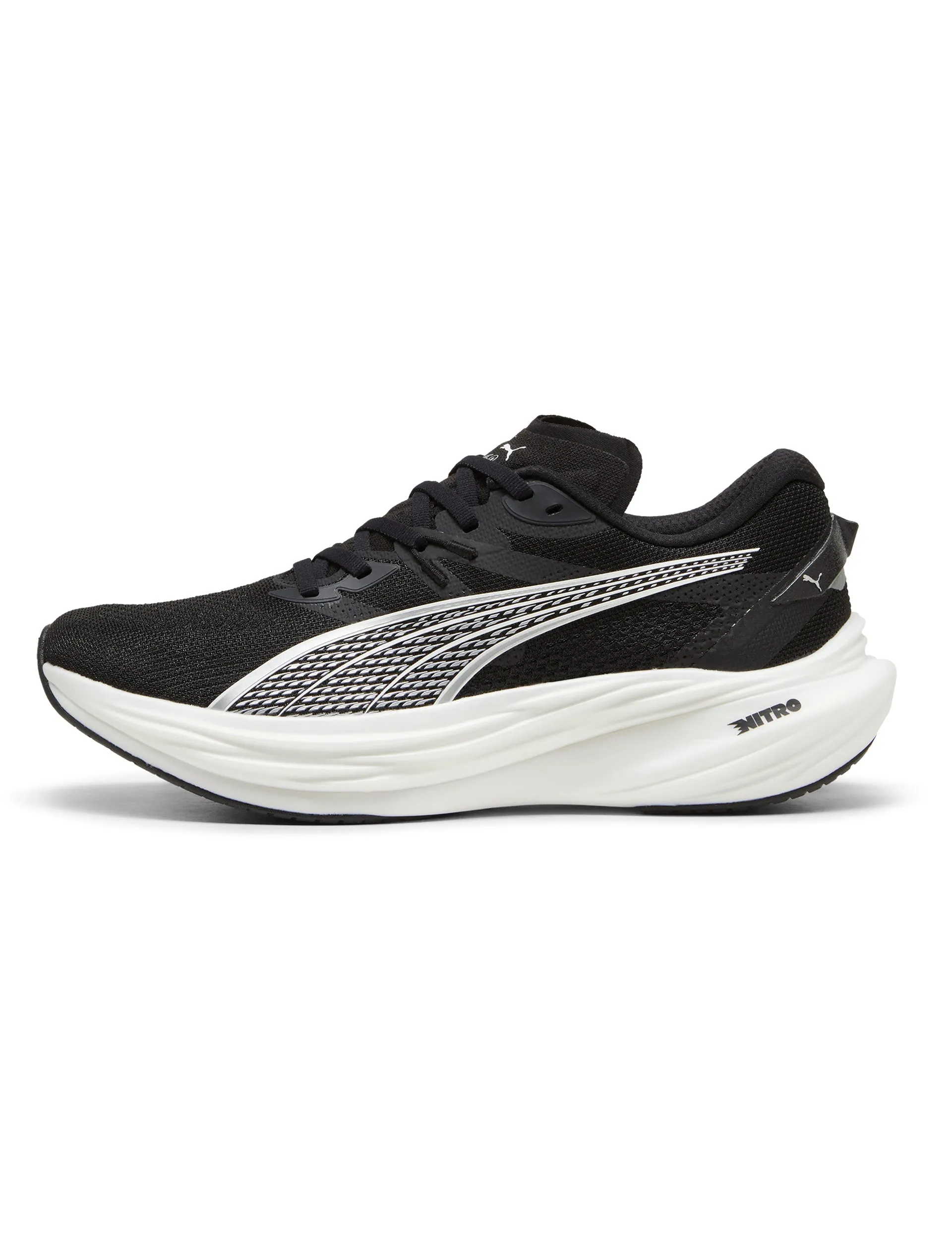 Flexible Comfort interval running wear Deviate Nitro 3 - Black-White