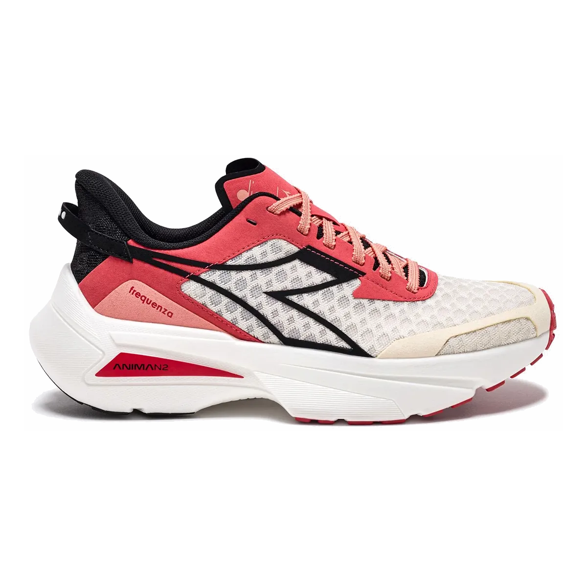 Diadora Frequenza running in old tracks shoes