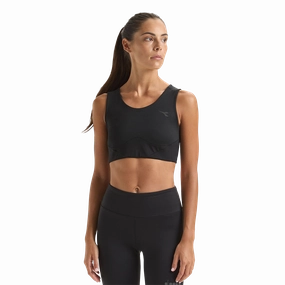 Windproof seams All-Day Material Diadora Run Crew Medium Bra