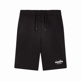 WaterRepellent DoubleLayerReinforcement Diadora Shorts Squadra Di Corsa 'Black'