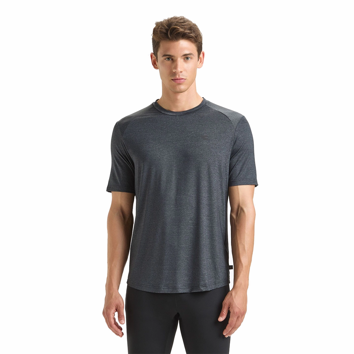 Diadora Tech Tee Bamboo Derived Material Loose Blouse