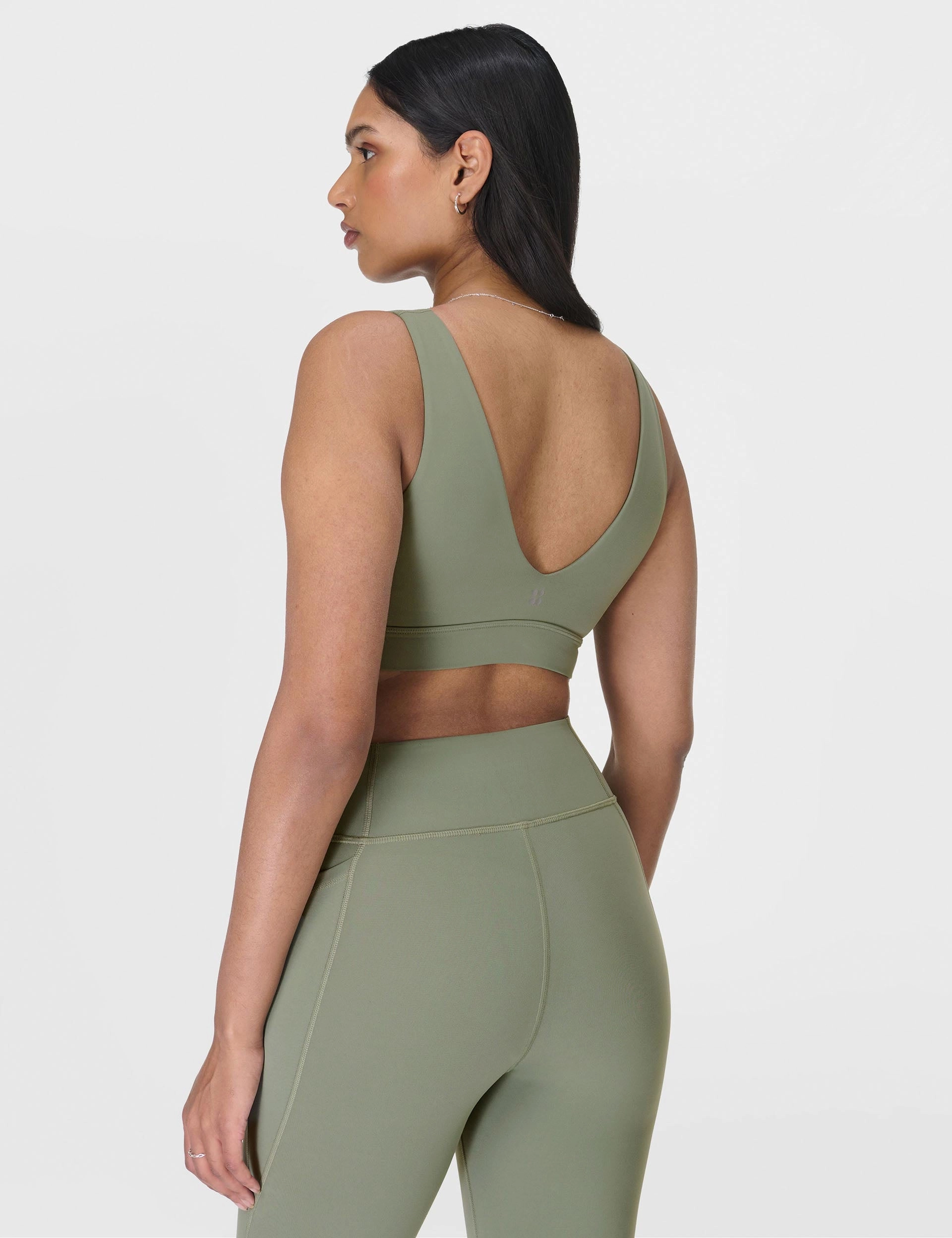 Cotton fabric Ultimate Studio Voop Bra - Willow Green