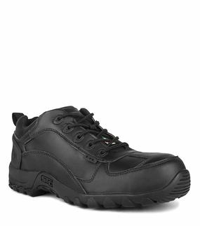 daily run shoes Energy Rod Tech Drive, Black | Metal Free Chemtech Safety Work Shoes | Vegan & CSA ESR