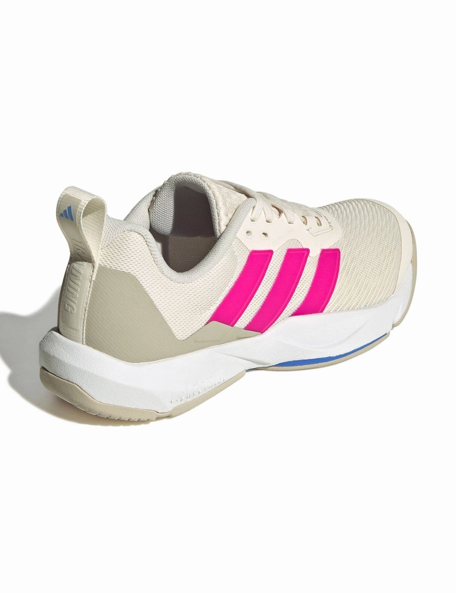 Dropset 3 Strength Training Shoes - Chalk White/Shock Pink/Blue Fusion Recreational enjoyment