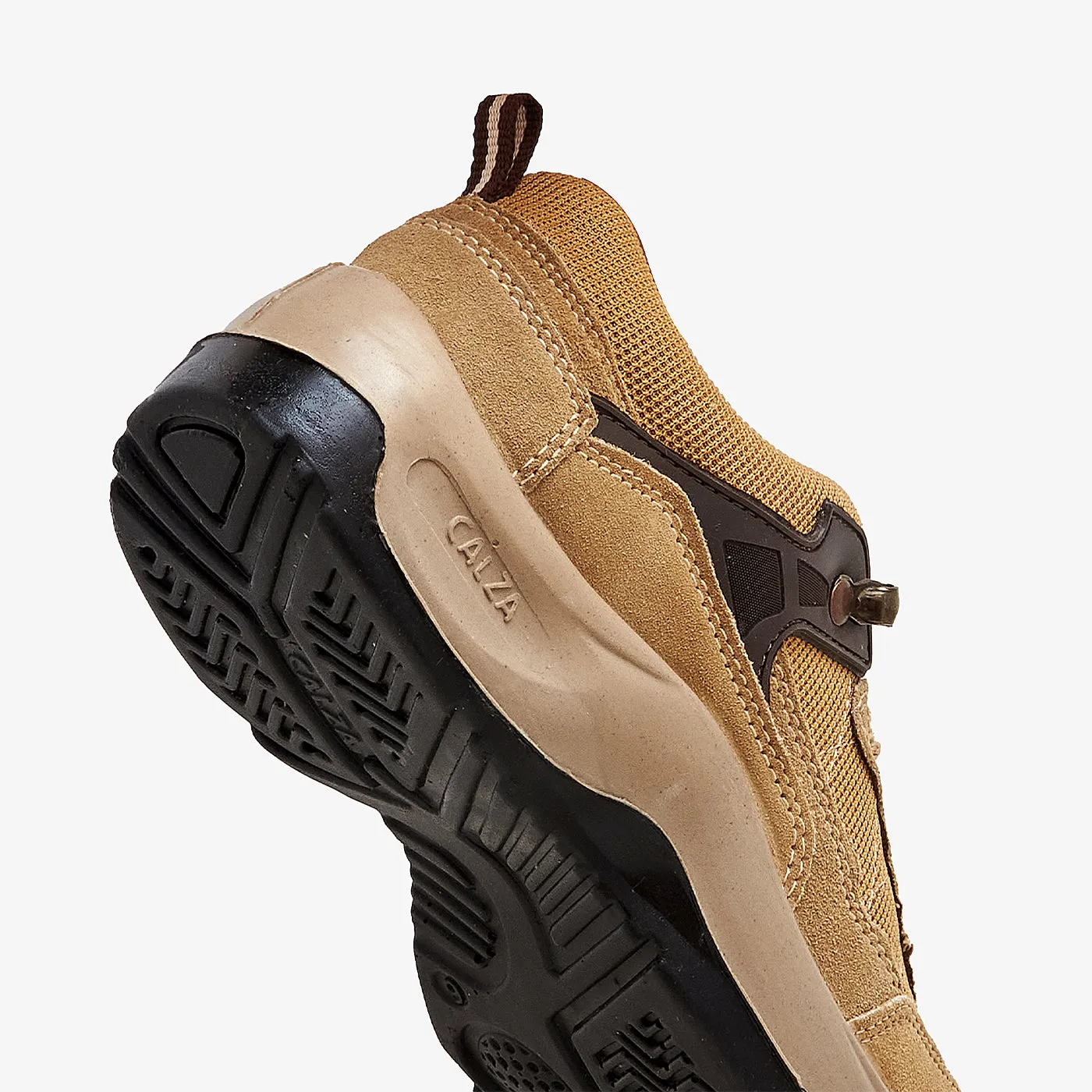 Vented Airflow Channels Dual-Density Shoes for Men