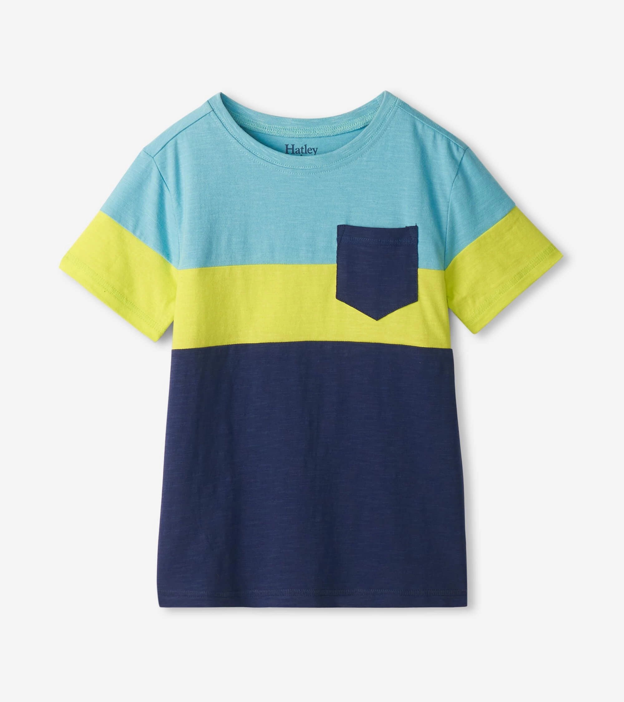 Warm kids' wear Hatley Tee - Stillwater Panel