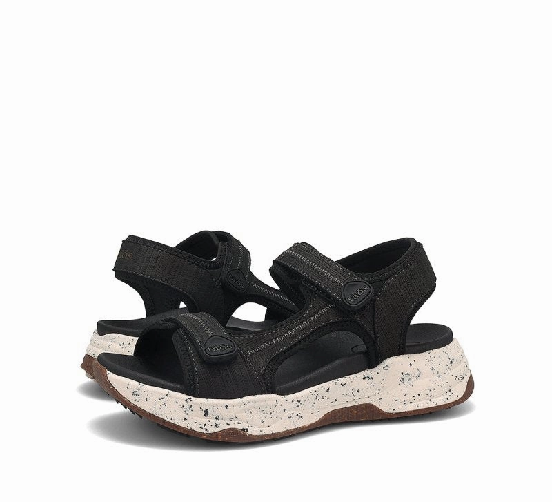 Taos Women's Super Side - Black Emboss hypoallergenic material