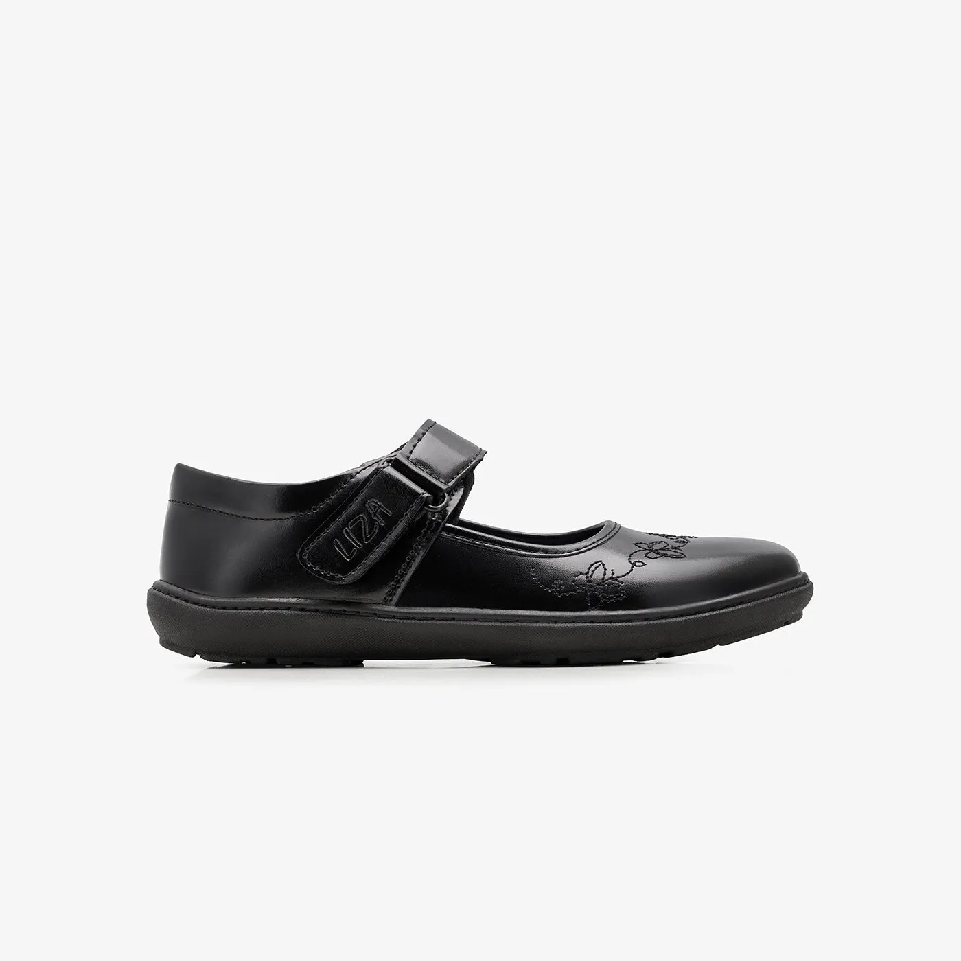 Girls?? Velcro School Shoes Orthopedic Footbed Design Gapless Stride Transition