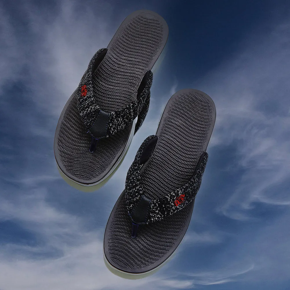 Pronation Control Rolling Motion Tech A-HA Casual Navy Blue Flip Flop For Women KIARA-1 By Liberty