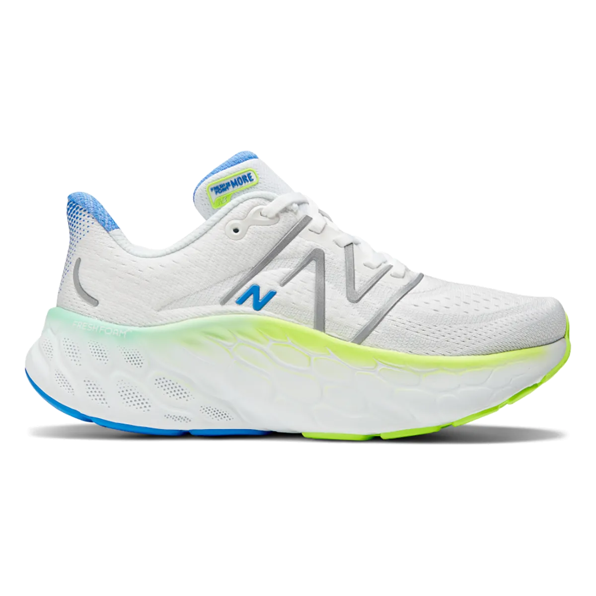 New Balance Fresh Foam X More V4 - White vibration damping