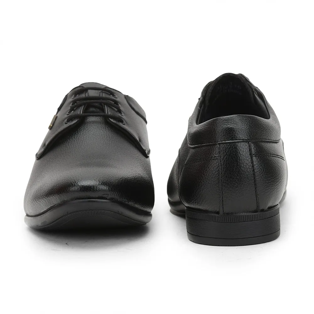 Injected Phylon Midsole Fortune (Black) Formal Lace Up Derby Shoes For Men HOL-110 By Liberty