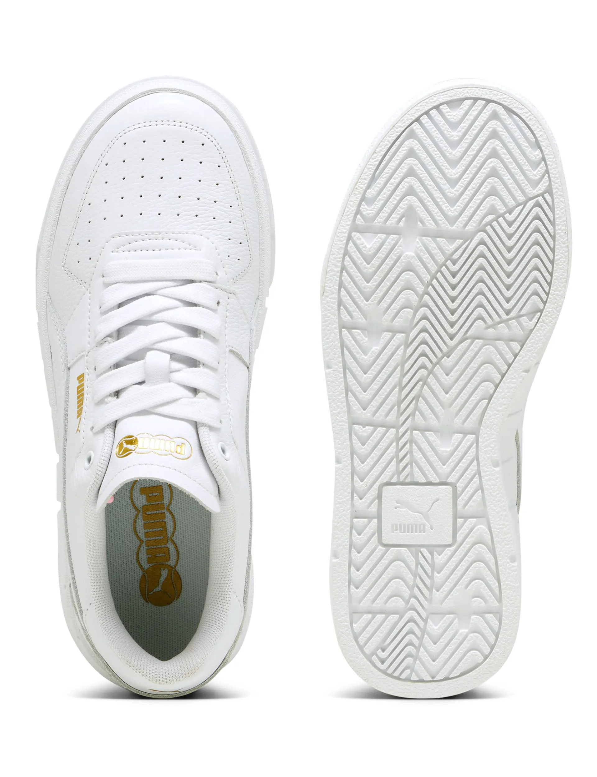 formal - sport Natural motion Cali Court Leather Sneakers - White
