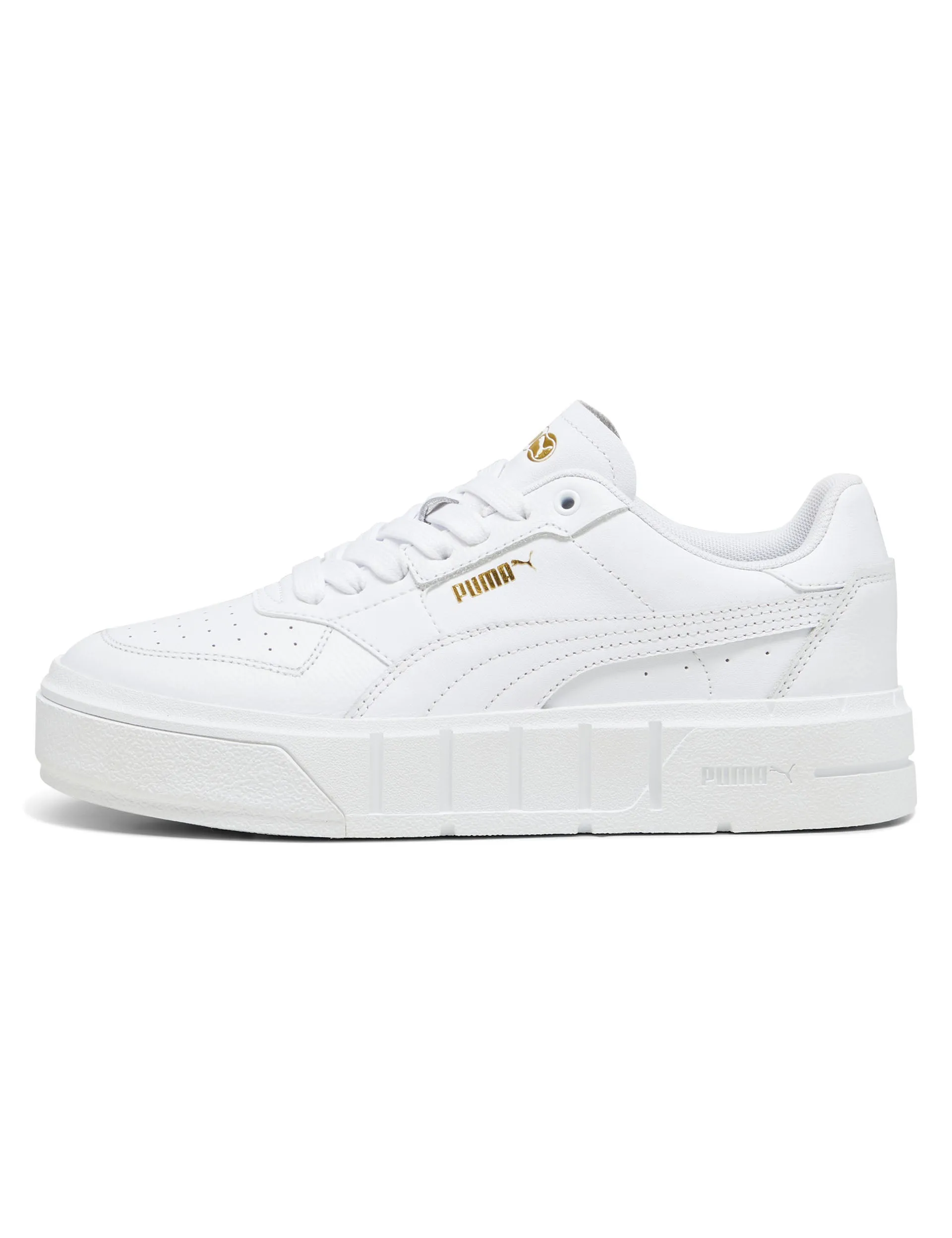 Cali Court Leather Sneakers - White Agile Fit short - distance - runner