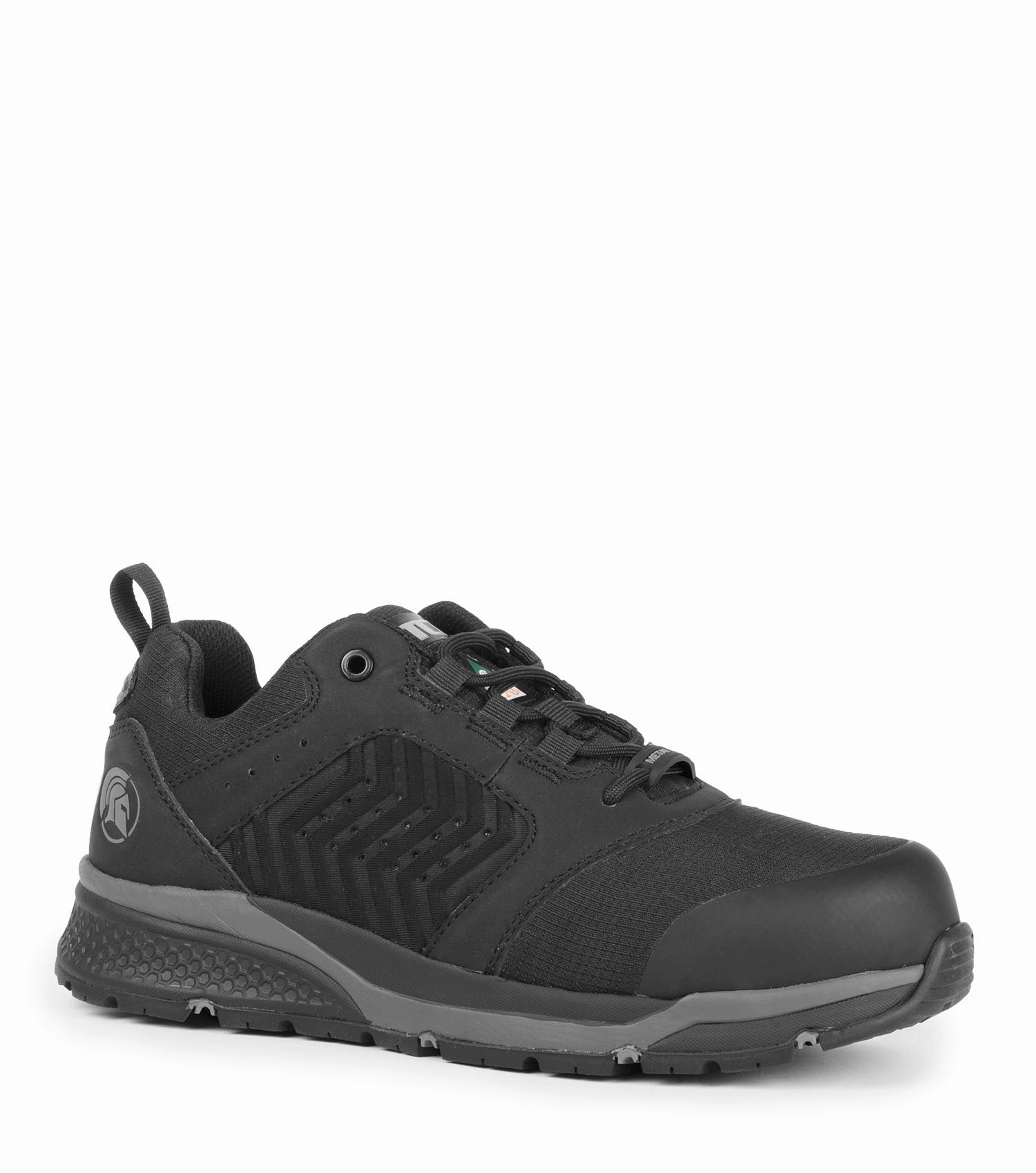 Trainer EFit, Black | Athletic Work Shoes | Metal Free & Lightweight visibility