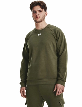 Rival Fleece Crew - Marine OD Green Pure Core