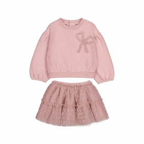 Mayoral Tulle Skirt Set - Crystal Cowboy wear for kids