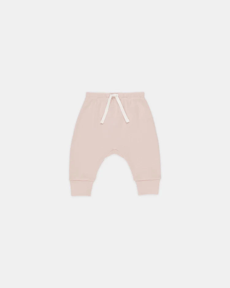 Fuzzy Regular - fit Quincy Mae Drawstring Pant - Bubblegum