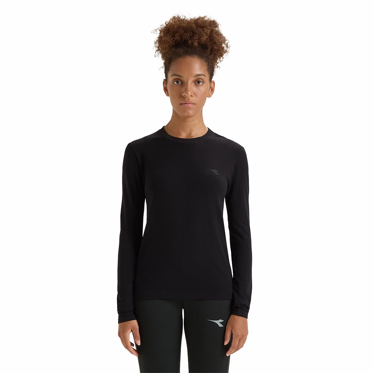 Style Mood SplitHemDesign Diadora L. Ls T-Shirt Skin Friendly