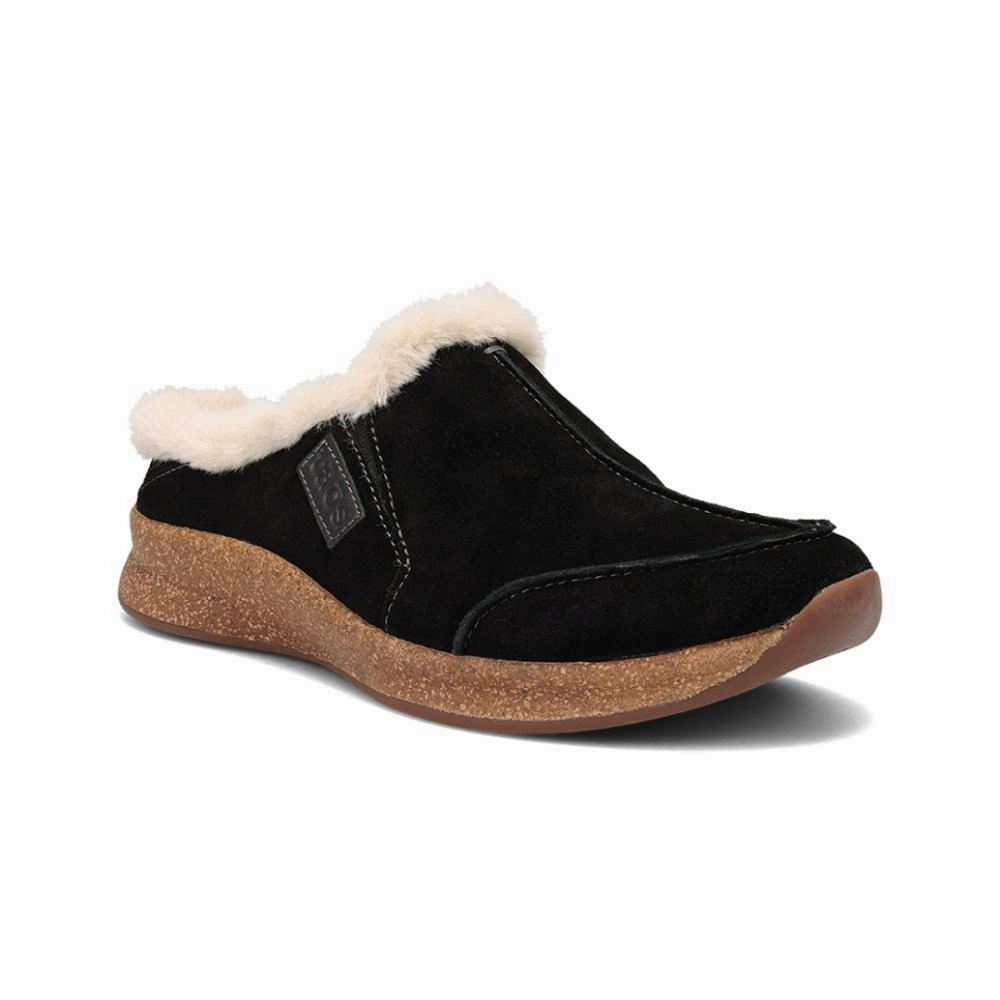Taos Women's Future - Black Suede AntiPilling Technology