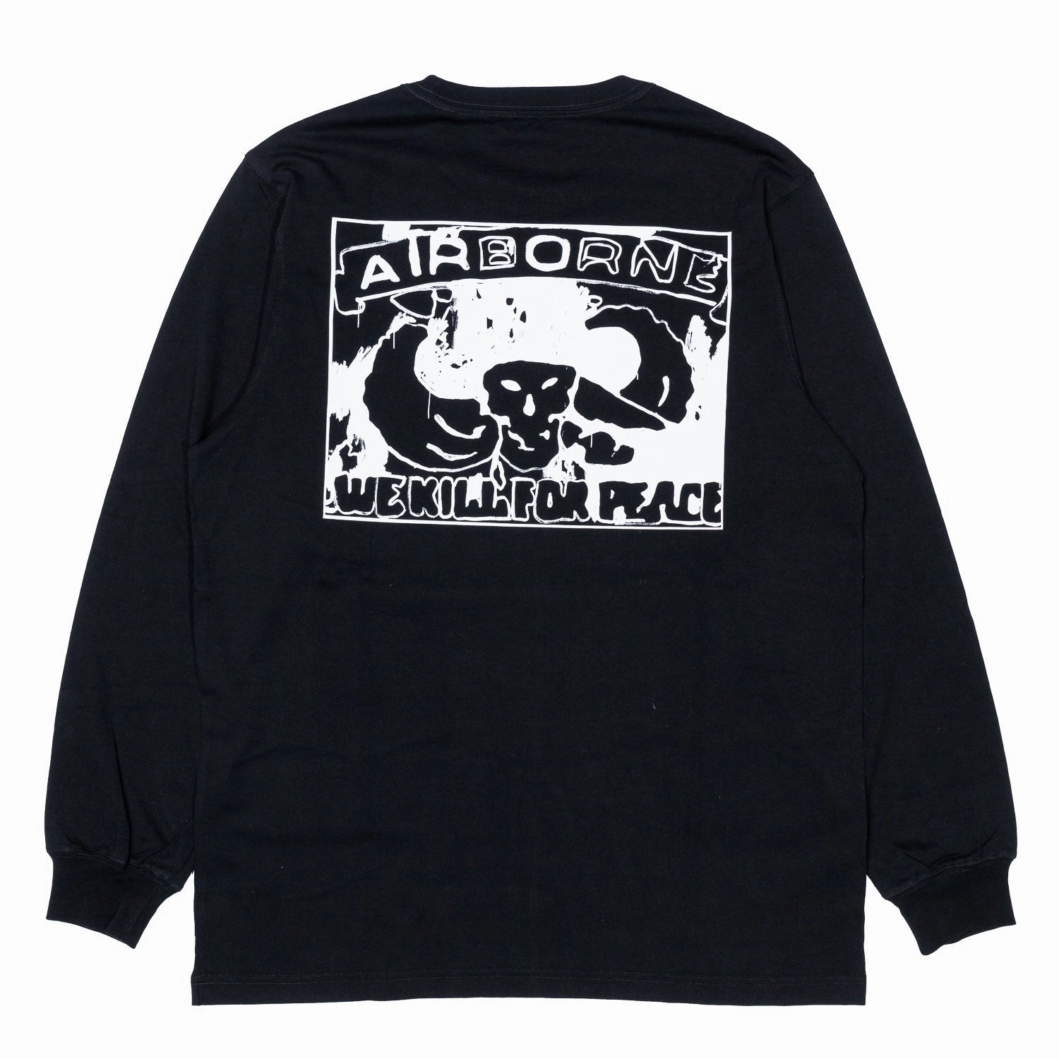 Maharishi Warhol Peace Print  L/S 'Black' Opaque Core