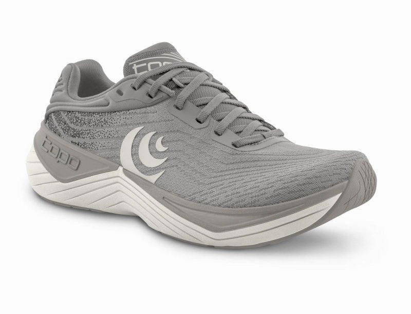 Topo Athletic Men's Ultrafly 5 - Dark Grey/Grey Dancing Thermoregulating Lining