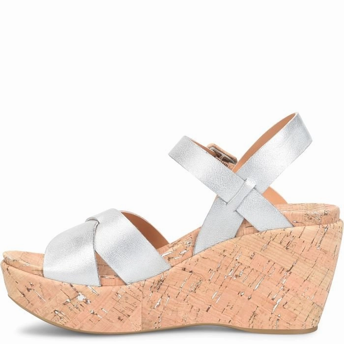 Kork-Ease Women's Ava 2.0 - Silver Argento Metallic AntimicrobialTreatment ThermalInsulated