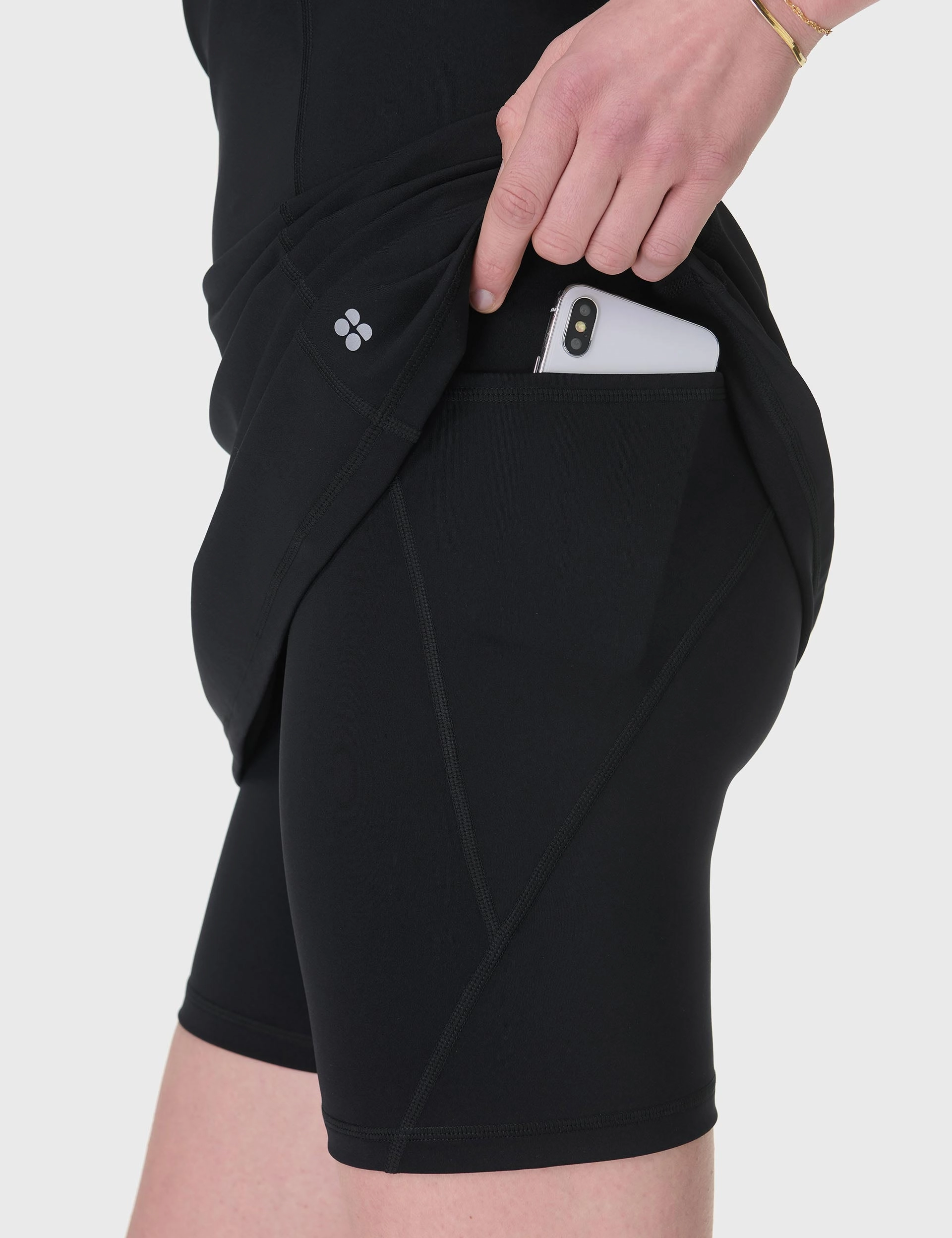 FoldableFeature Power Workout Dress - Black