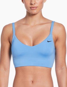 QuickAccessPockets Comfortable fit Effortless Essential V-Neck Midkini - University Blue