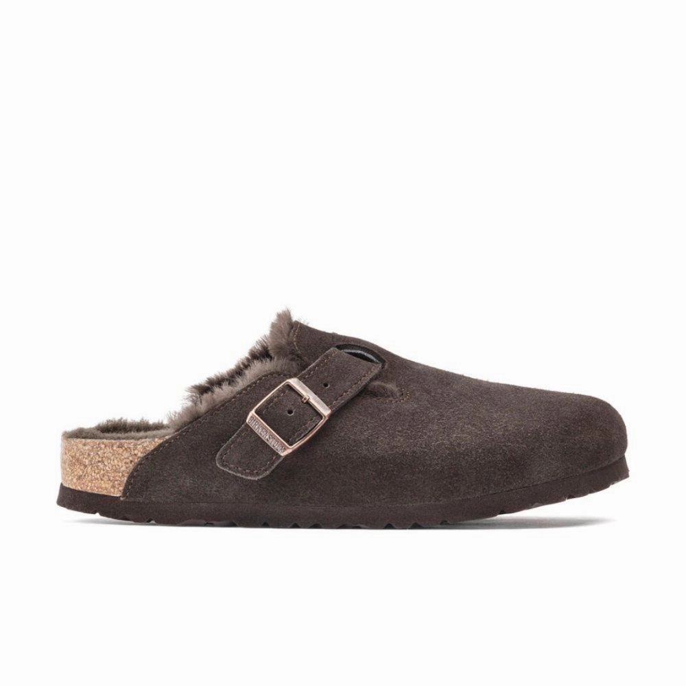 Lightweight sweater Birkenstock Boston Shearling - Mocha Suede