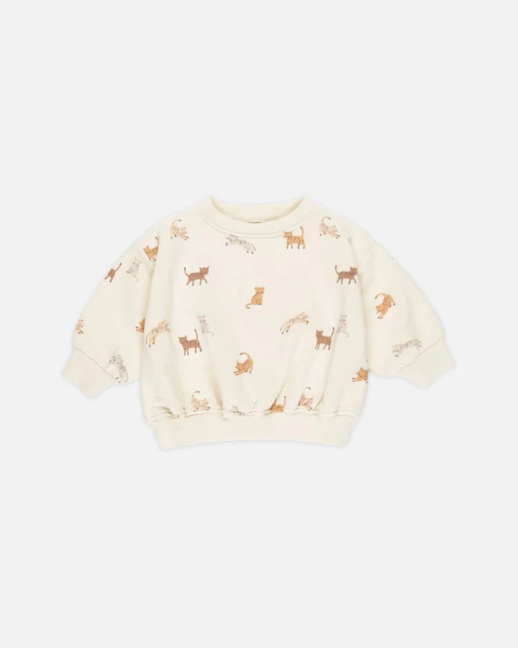 New Colorful kids' clothes Quincy Mae Relaxed Sweatshirt - Cats