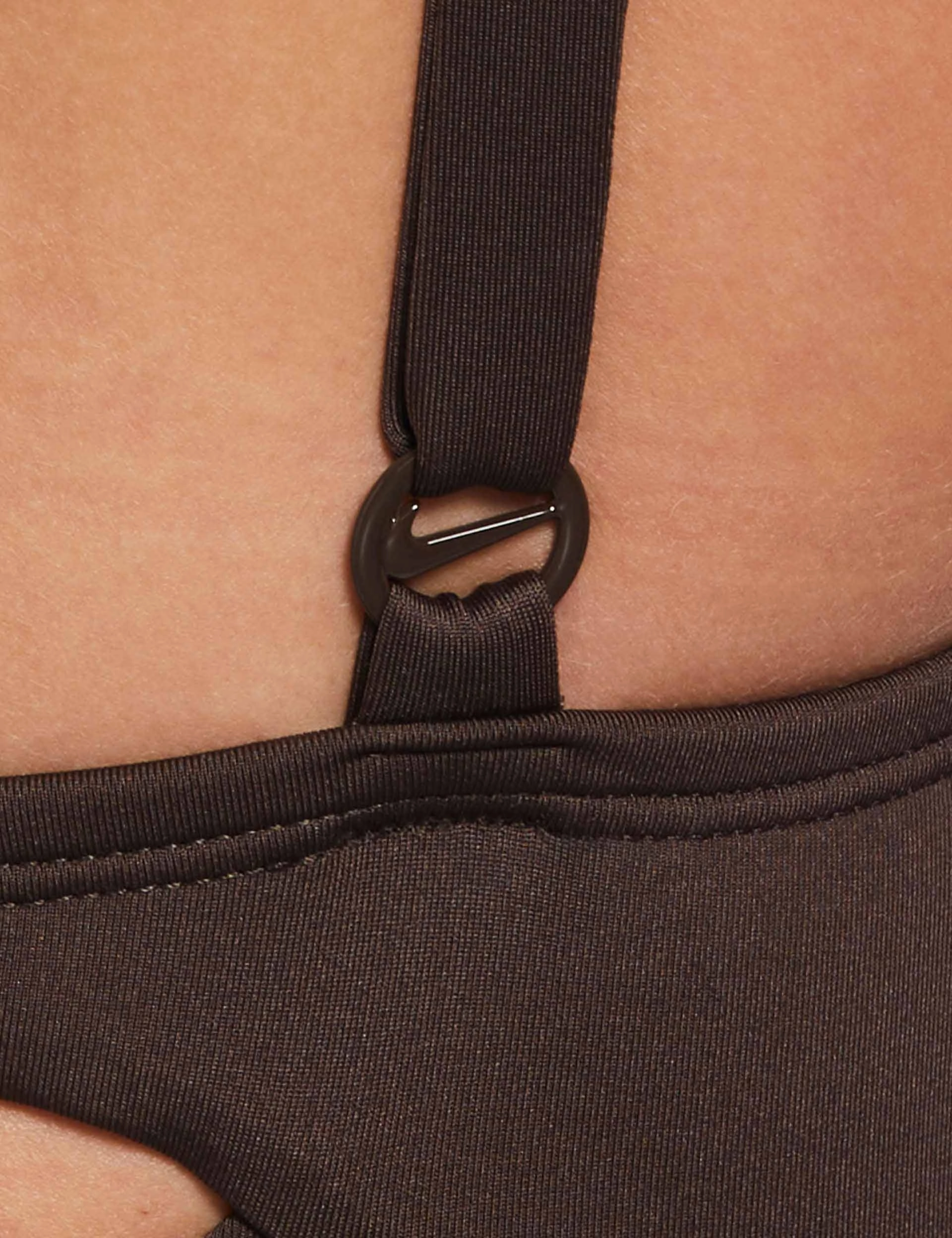 Effortless Essential V-Neck One-Piece - Baroque Brown ShrinkResistant