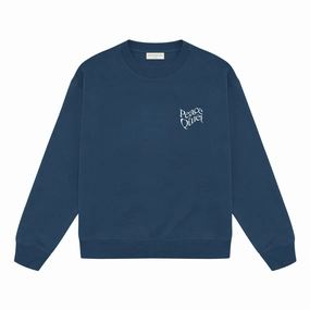 WaterRepellentCoating Museum Of Peace And Quiet Warped Crewneck 'Navy'