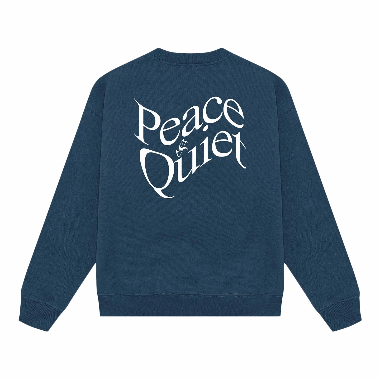 sporty wear Museum Of Peace And Quiet Warped Crewneck 'Navy'