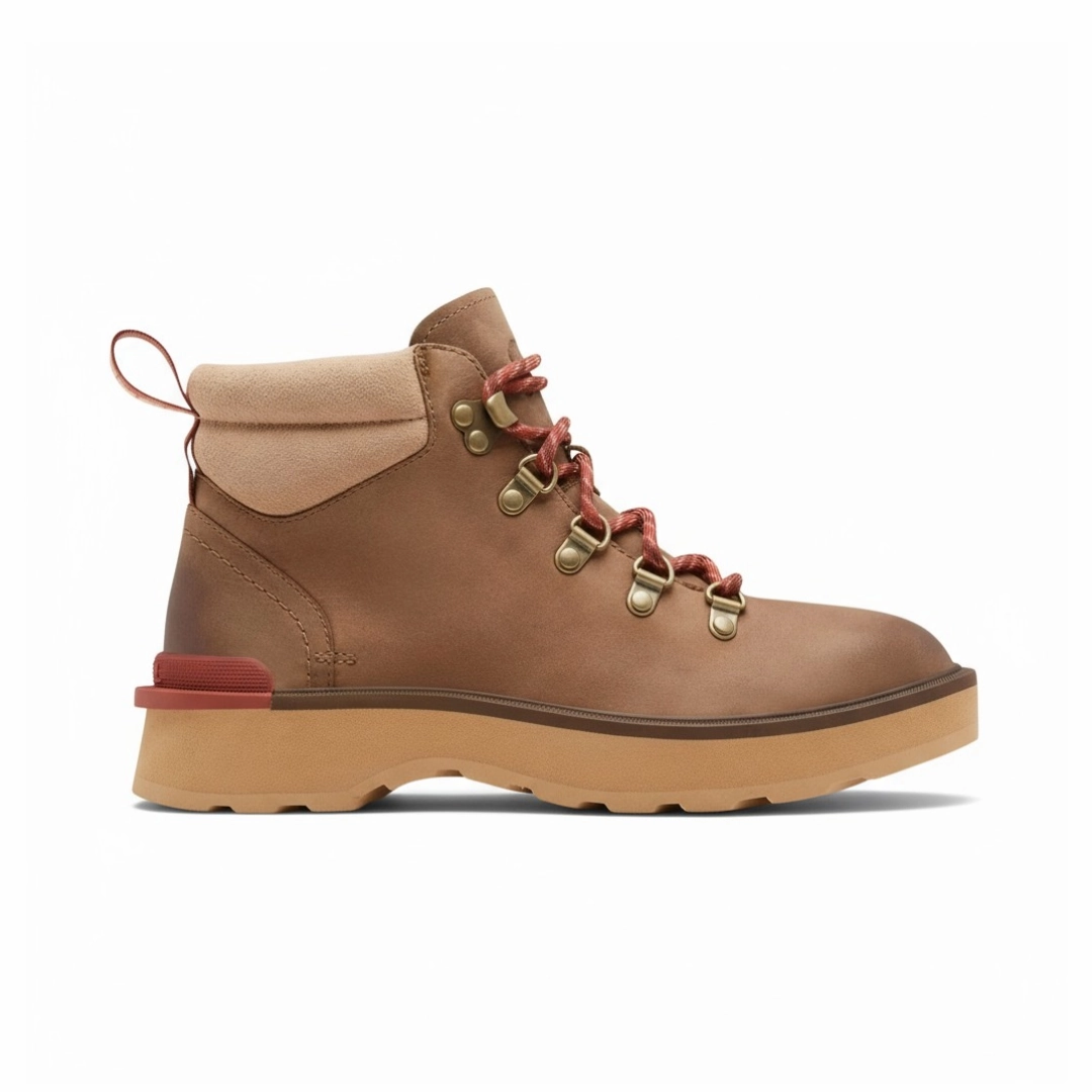 Sorel Women's Hi-Line Hiker - Umber/Tawny Buff QuickReleaseFastener