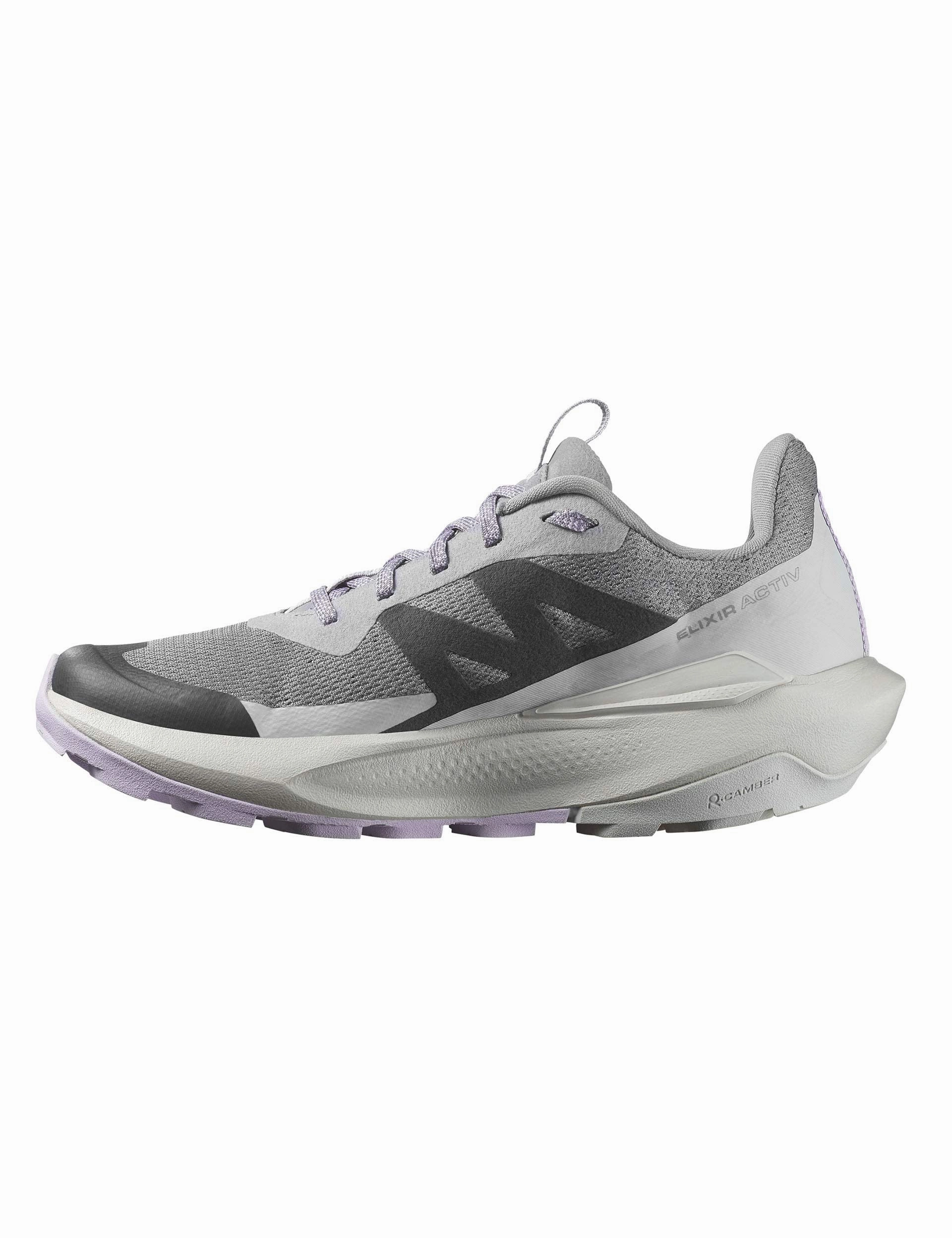 Elixir Activ - Sharkskin/Glacier Gray/Orchid Petal antifungal shoes
