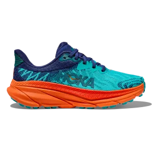 Hoka Challenger ATR 7 - Ceramic - Vibrant Orange cleated shoes mass - produced