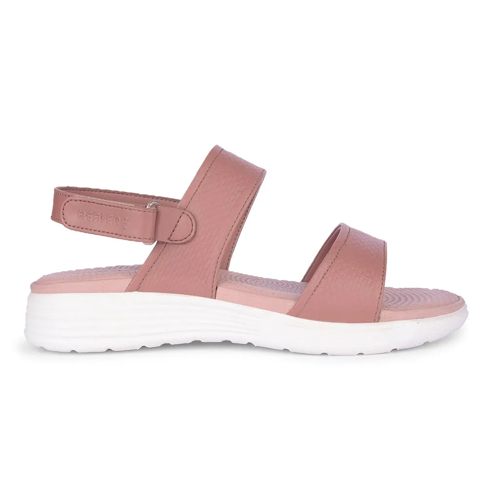 composite - sole - feature shoes Torsion Control System Healers Peach Casual Sandal For Women SOFIA-2E By Liberty