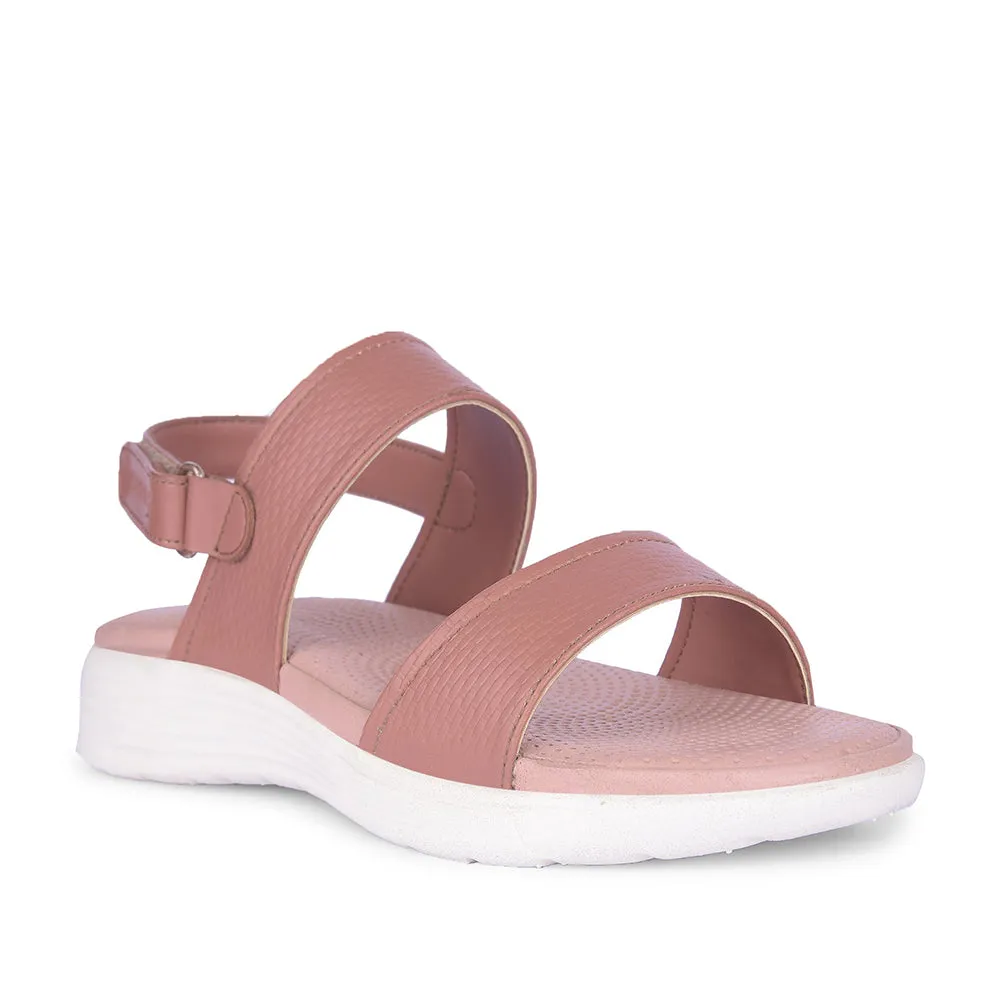 Healers Peach Casual Sandal For Women SOFIA-2E By Liberty Stable construction breathable - straps